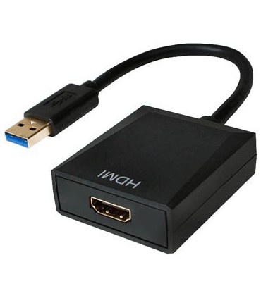 Adaptateur USB 3.0 mâle / HDMI® femelle 10 cm pour Windows®