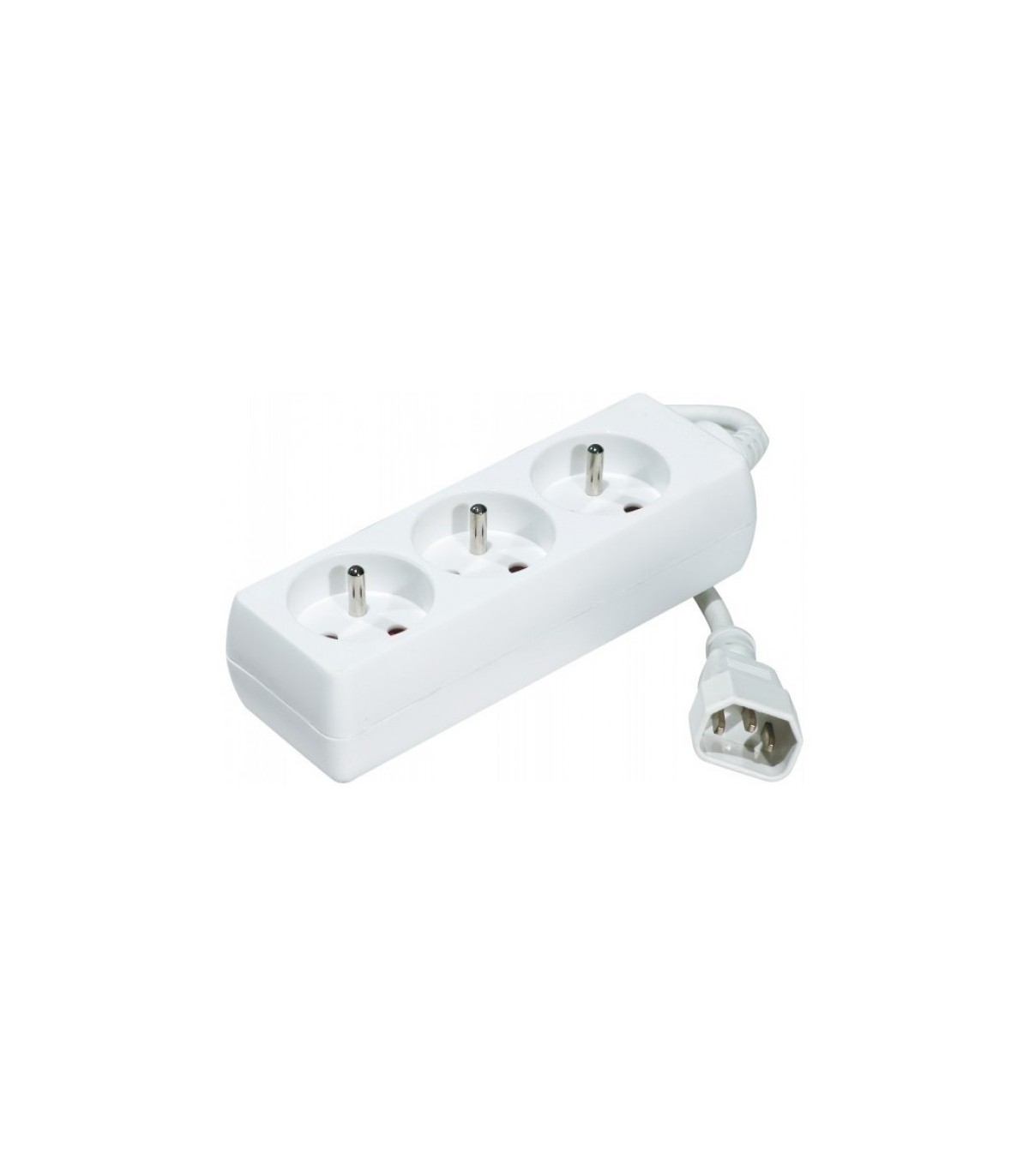 Multiprise : Multiprise 3 Voies Avec 2 Ports Usb[P1209