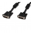 Cordon DVI-D Dual Link mâle / mâle avec ferrites 3 mètres