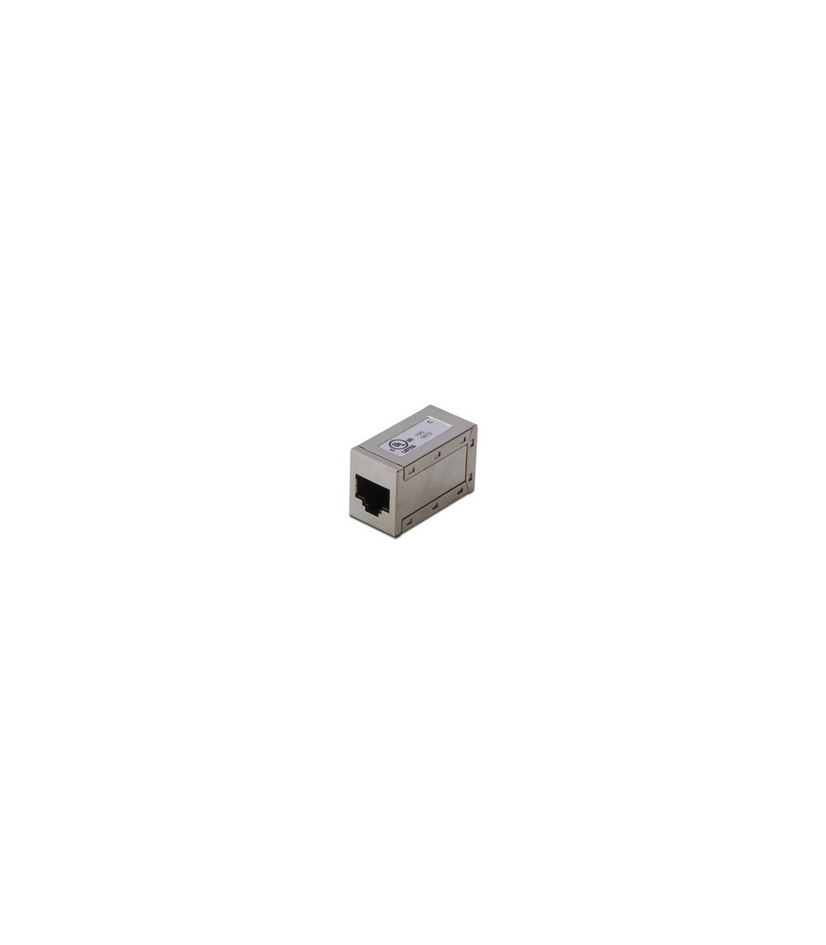 Coupleur RJ45 Cat. 6A femelle/ femelle raccord droit blindé