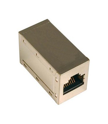 Coupleur RJ45 Cat. 6 femelle/ femelle raccord droit blindé