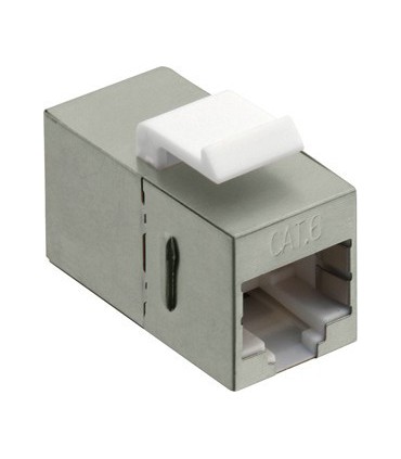 Traversée Cat 6 blindé RJ45 pour platine ou panneau de brassage