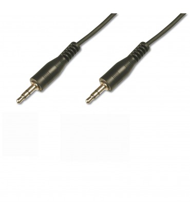 Cordon stéréo Jack 3.5 mm Mâle/Mâle 5 mètres