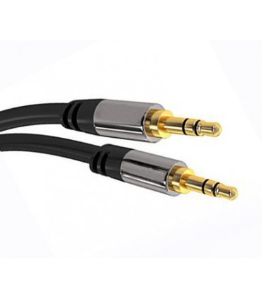 Cordon stéréo Jack 3.5 mm Mâle/Mâle Haute qualité 2.50 mètres