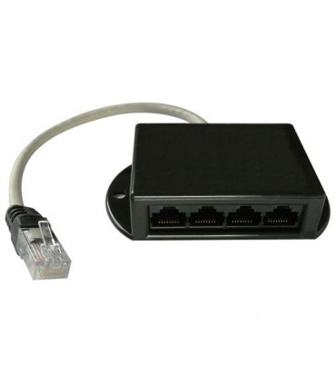 Dédoubleur 4 ports RJ45 non-blindé