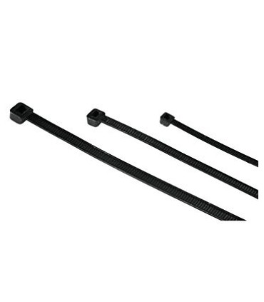 Serre-câble 200 mm x 3,60 mm noir sachet de 100 pièces