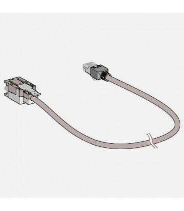  Cordon CBE/RJ45 100 Ohms LSOH Cat. 5 SFTP 2 paires Coq. métallisée câblage (1234-1236) 10 mètres (fab. spéc.) 