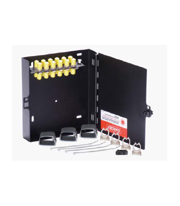 Boitier mural pour 6 raccords LC multimode duplex 