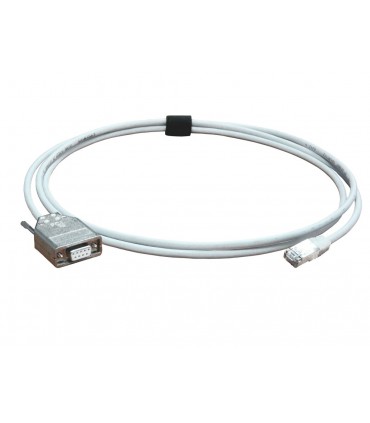 Câble Digiconnect MGES®, DEDALUS®, ORBIS® / Dräger Evita V500/V800 medibus db 9 femelle / RJ45 3 mètres 