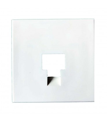 Face avant pour connecteur VOLITION droit 1 port sans volet  