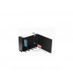 Boîtier fibre optique mural pour 12 traversées duplex SC multimode