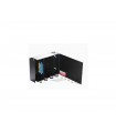 Boîtier fibre optique mural pour 24 traversées simplex FC multimode 