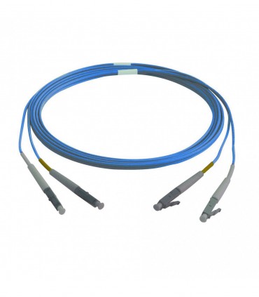 Fibre optique Duplex LC/LC OM4 Multimode 50/125 LSOH bleue 50 mètres 