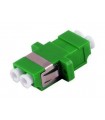 Traversée fibre LC-APC/LC-APC monomode duplex 