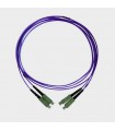  Fibre optique Duplex SC/SC OM3 Multimode 50/125 LSOH violet 15 mètres (fab. spéc.) 
