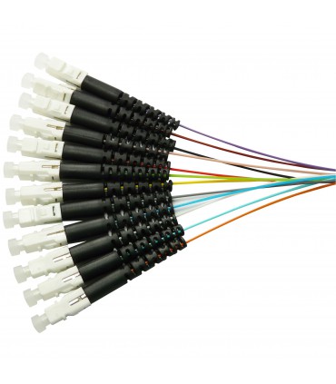  Fibre préconnectorisée 12 brins SC OM1 Multimode 62.5/125 LSOH 75 mètres (fab. spéc.) 