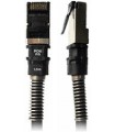  Cordon Patchsee® Cat. 6A PCI U/UTP noir 2.40 mètres 