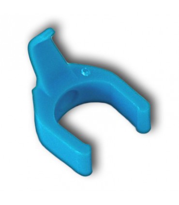  Clip de repérage pour cordon Patchsee® bleu clair - La boite de 50 