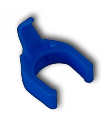  Clip de repérage pour cordon Patchsee® bleu électrique - La boite de 50 