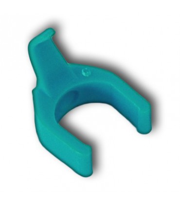  Clip de repérage pour cordon Patchsee® turquoise- La boite de 50 