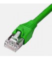  Cordon Cat. 6A Tyco/Amp® RJ45 PiMF 600 Vert LS0H 2m 