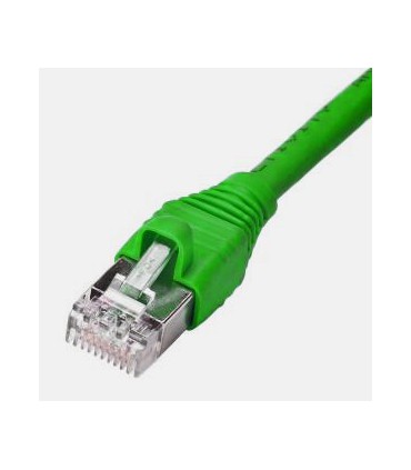  Cordon Cat. 6A Tyco/Amp® RJ45 PiMF 600 Vert LS0H 5m 