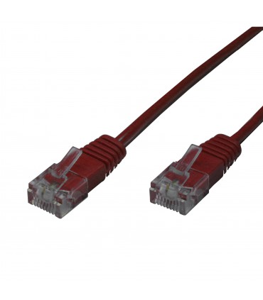  Cordon 1 paire téléphonique bleu avec manchon câblé 4/5 1.50 mètre 