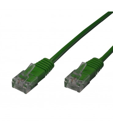  Cordon 1 paire téléphonique bleu avec manchon câblé 4/5 1 mètre 