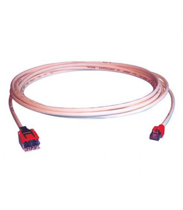  Cordon CBE/RJ45 100 Ohms LSOH Cat. 5 UTP 2 paires Coq. O/G câblage (1234-1236) 4 mètres (fab. spéc.) 