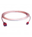  Cordon CBE/RJ45 100 Ohms LSOH Cat. 5 UTP 2 paires Coq. O/G câblage (1234-1236) 7 mètres (fab. spéc.) 