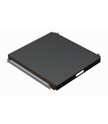  Tablette coulissante à fixation sur 4 montants intérieurs entraxe 312mm 