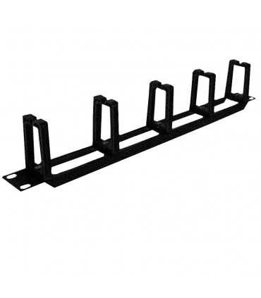  Passe câble 1 U 19" 5 anneaux fendus 