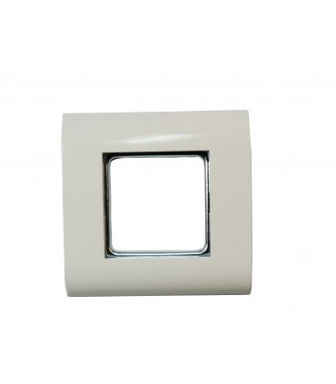  Cadre + grille pour fond de boitier 45 x 45 