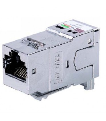  Connecteur Keystone Tyco® AMP-TWIST® Noyau RJ45 Cat. 6  blindé STP sans volet 