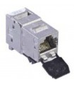  Connecteur Keystone Tyco® AMP-TWIST® Noyau RJ45 Cat. 6A  blindé STP avec volet 