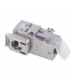  Connecteur Keystone Tyco® AMP-TWIST® Noyau RJ45 Cat. 6  blindé STP sans volet 90° 