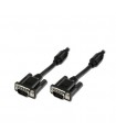  Cordon VGA  db15 mâle / db15 mâle multicoax avec ferrites 5 mètres 