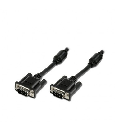  Cordon VGA  db15 mâle / db15 mâle multicoax avec ferrites 20 mètres 