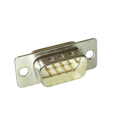  Connecteur Subd 9 points mâle à souder 