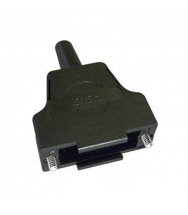  Capôt petites vis pour connecteur DB15 2 rangées  plastique 