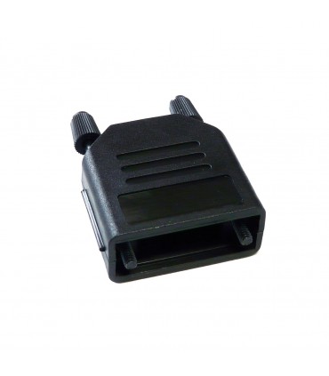  Capôt longues vis pour DB9 plastique noir 