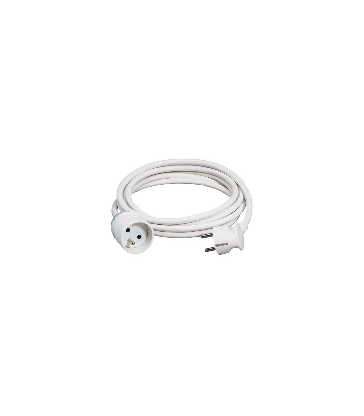 Rallonge électrique 4mm Mâle Femelle 2 Mètres Couleur Blanco Wir129 Ps-11-2