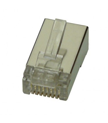  Connecteur RJ45 blindé pour câble monobrin 