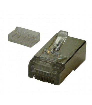  Connecteur RJ45 Cat.6 blindé avec peigne 