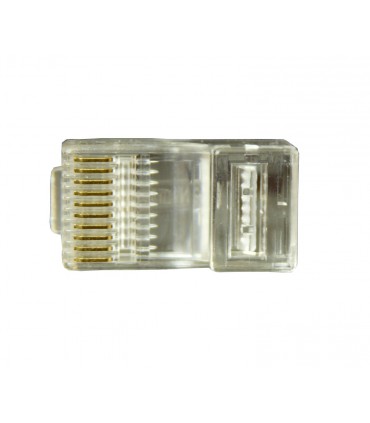  Connecteur RJ48 10/10 pour câble plat 10 contacts non blindé 