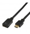 Rallonge HDMI® 1.4 Highspeed avec Ethernet mâle/ femelle 2 mètres