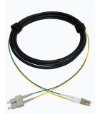 Jarretière fibre optique surgainée OM2

